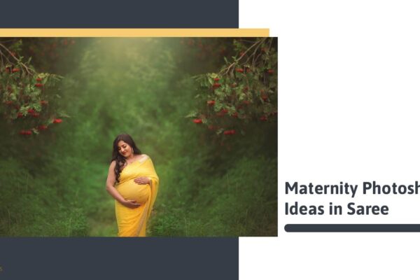 Banner - maternity photoshoot ideas in saree